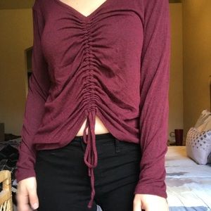 Long sleeve blouse